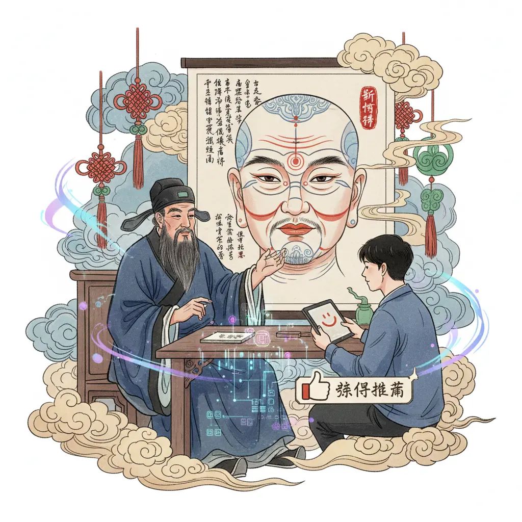 算命師傅推薦 - 面相學
