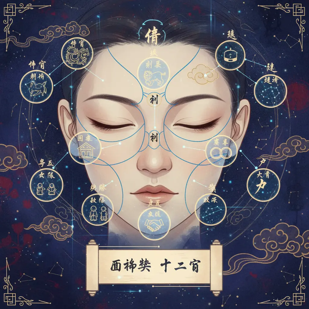面相學 - 十二宮