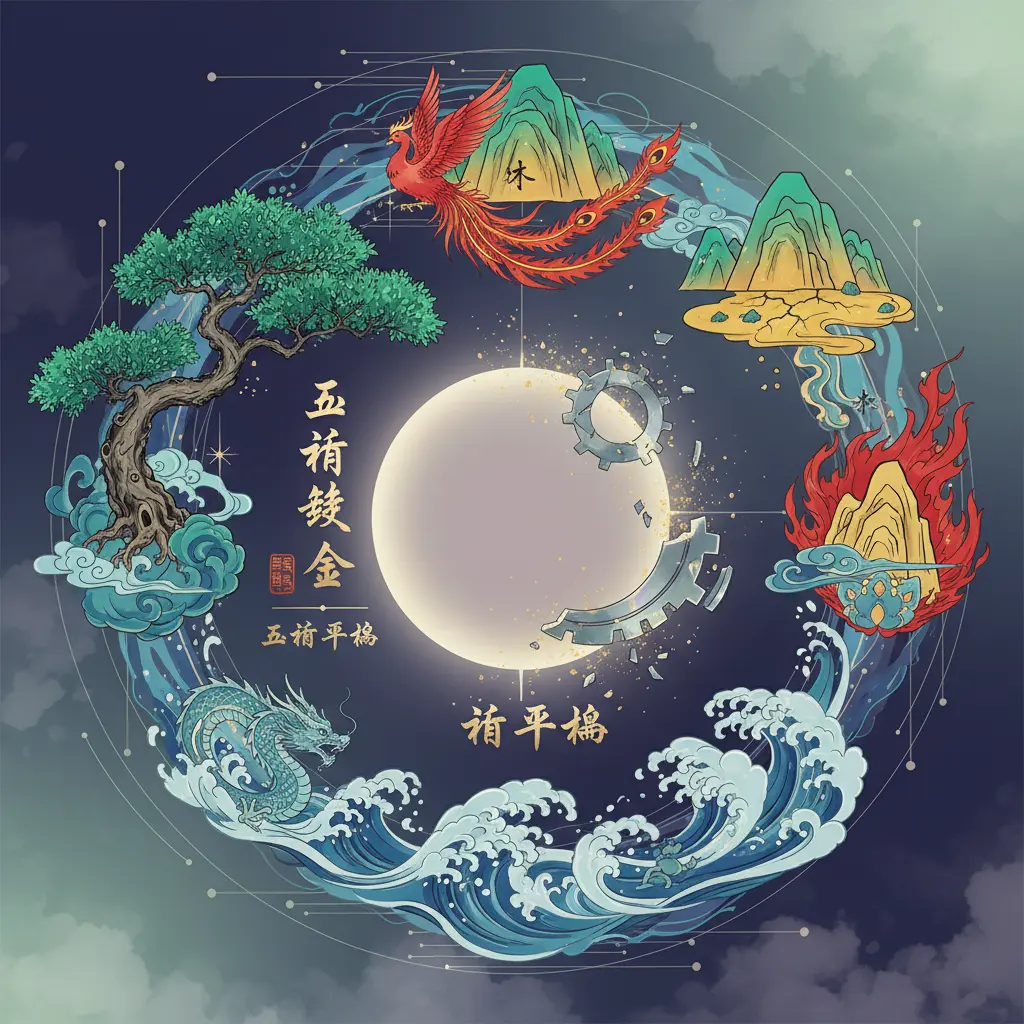 五行平衡 - 五行缺金