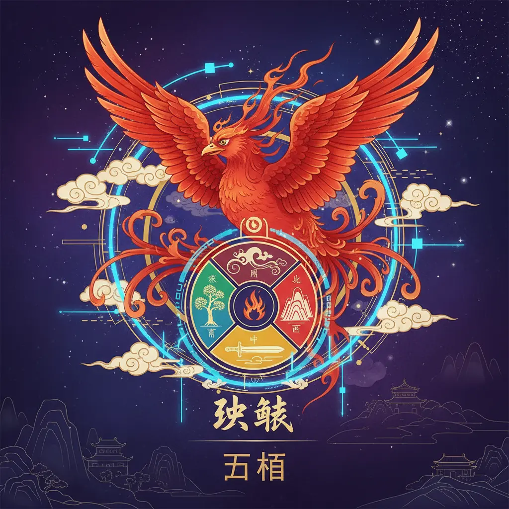 五行 - 朱雀
