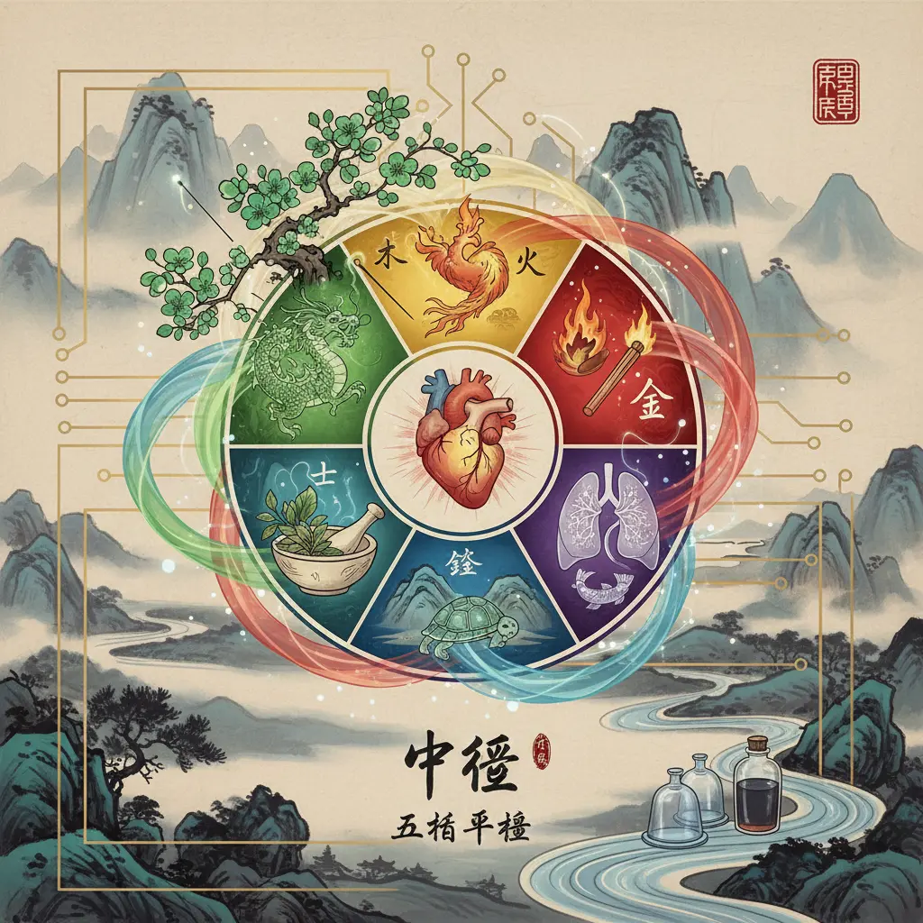 五行平衡 - 中醫