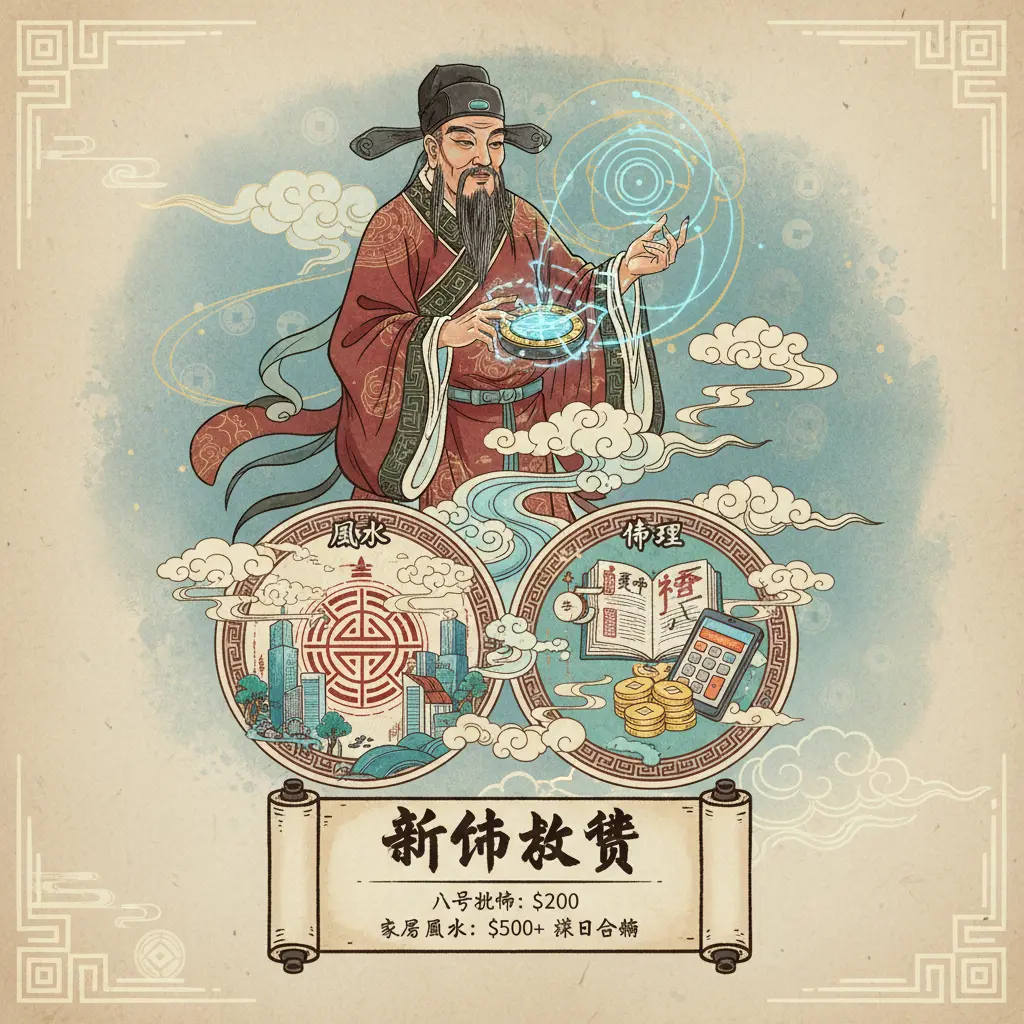 算命收費 - 風水命理