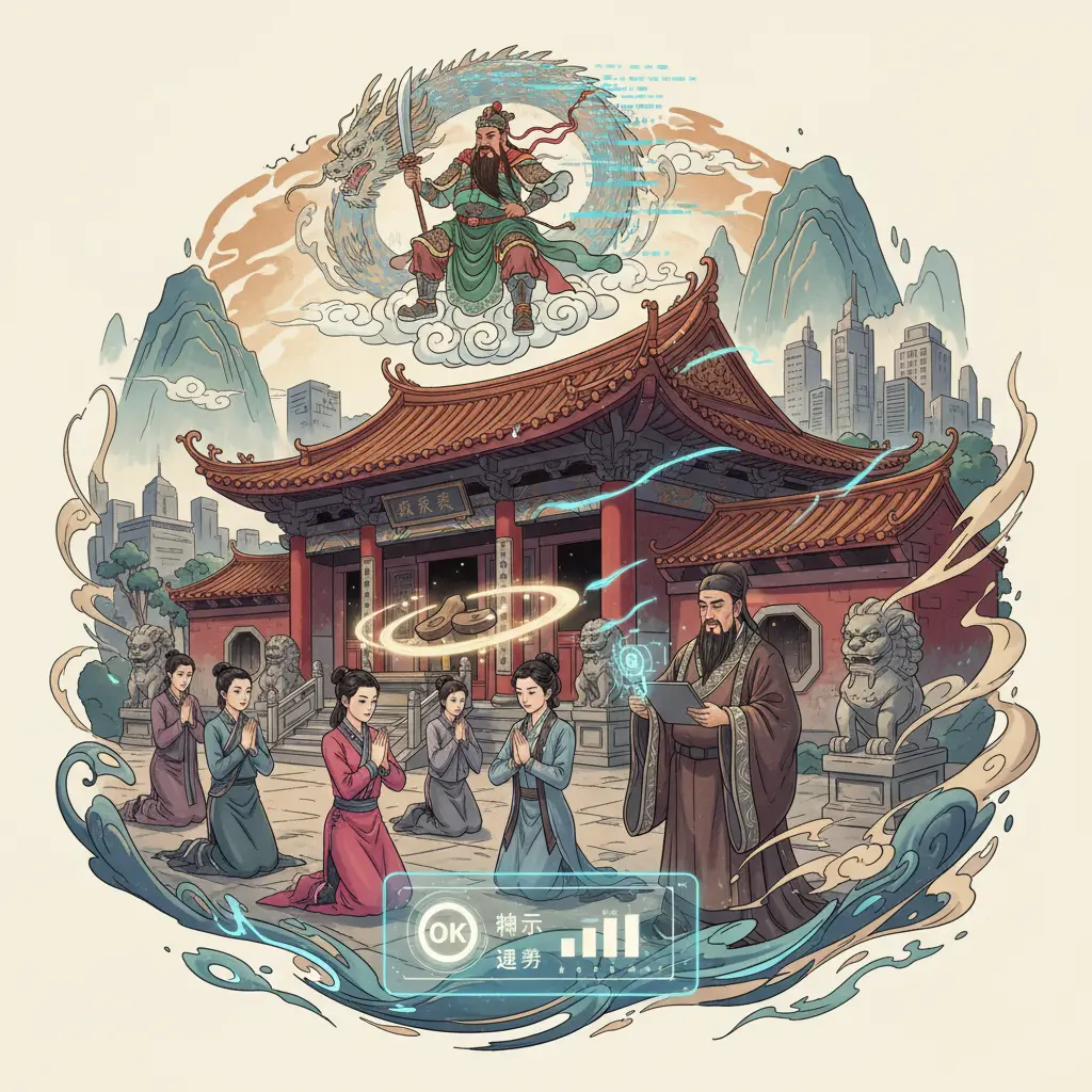 道教問神 - 行天宮