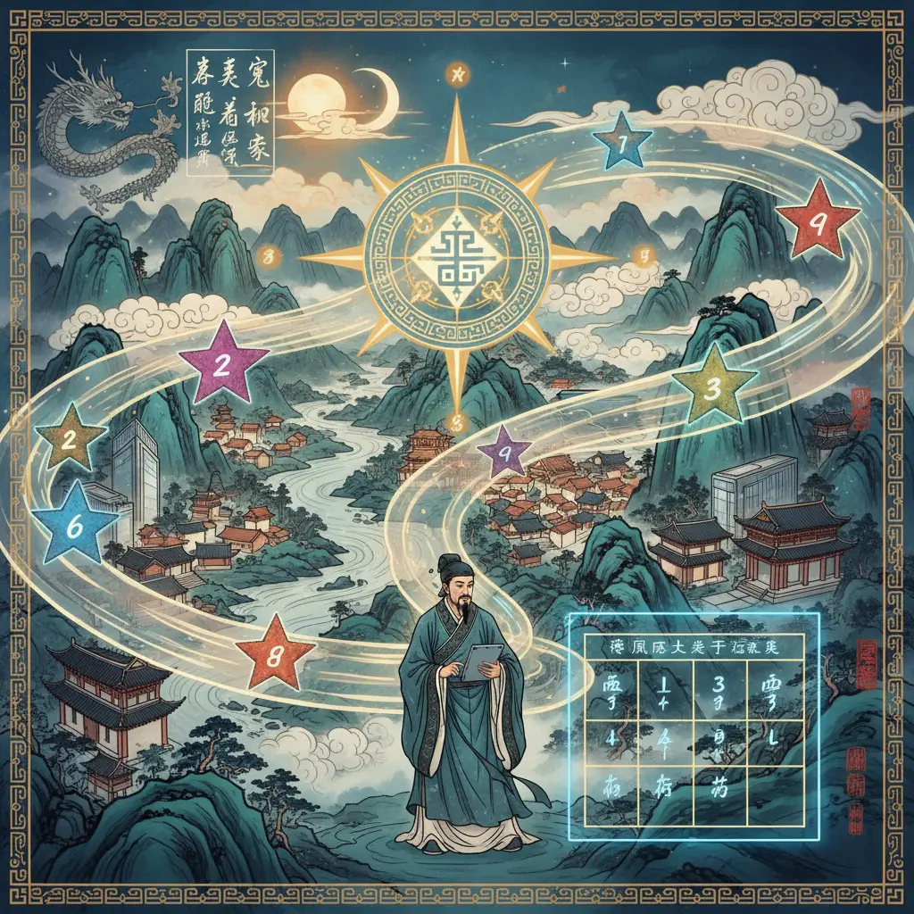 明燈山人 - 玄空飛星