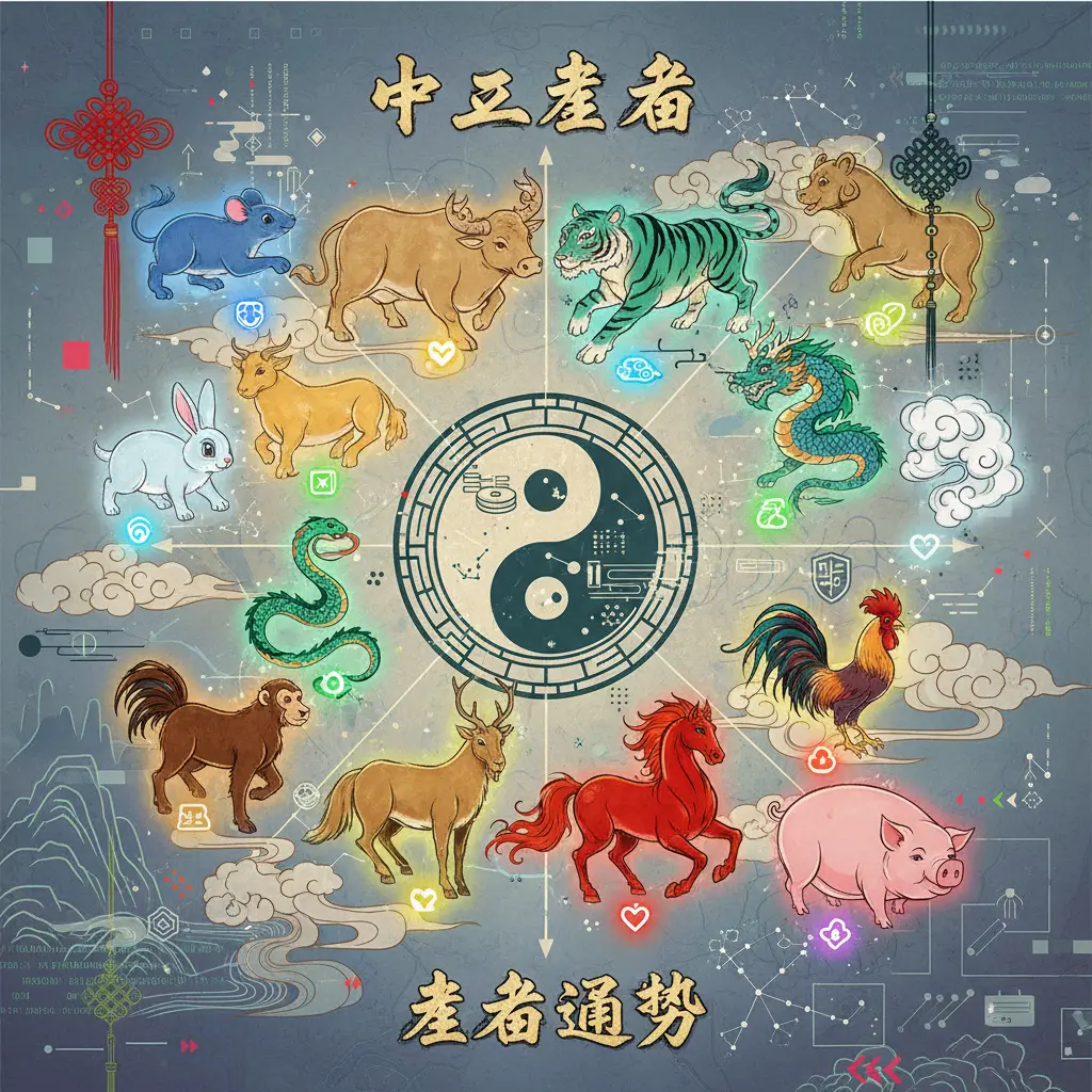 生肖運勢 - 十二生肖