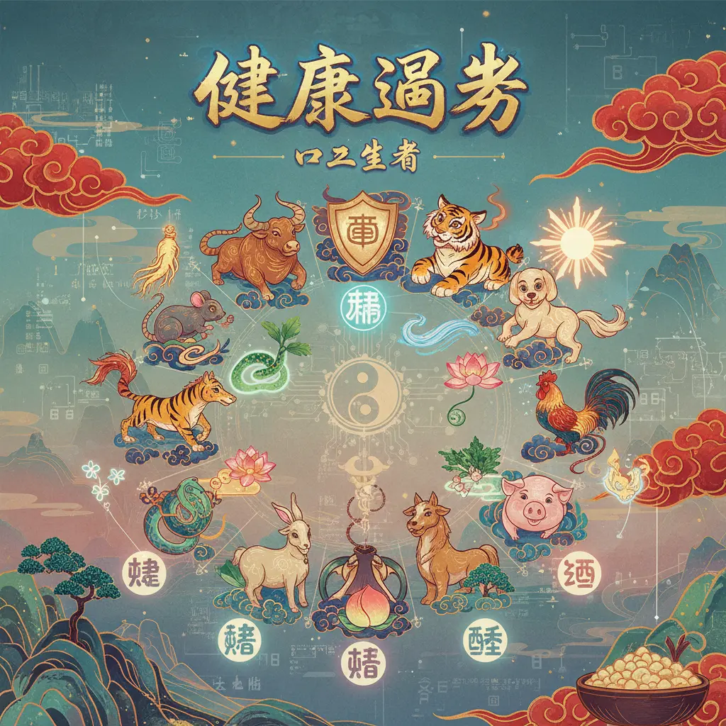 健康運勢 - 十二生肖