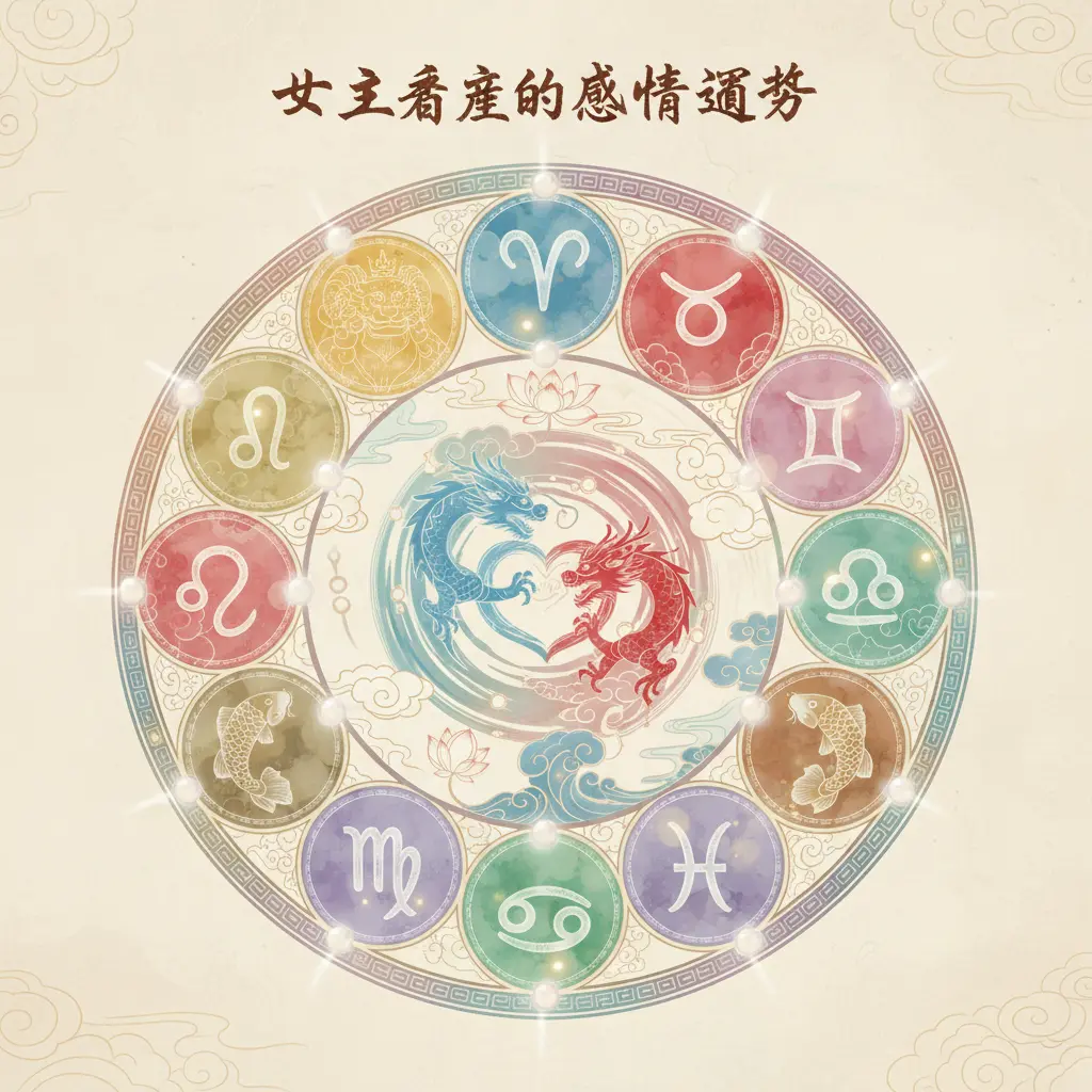 感情運勢 - 12星座
