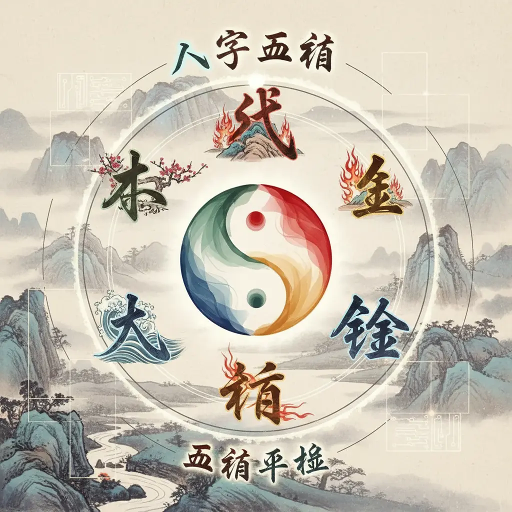 五行平衡 - 八字五行