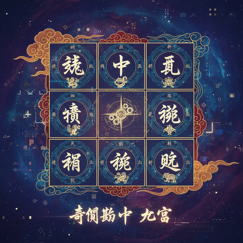 奇門遁甲 - 九宮