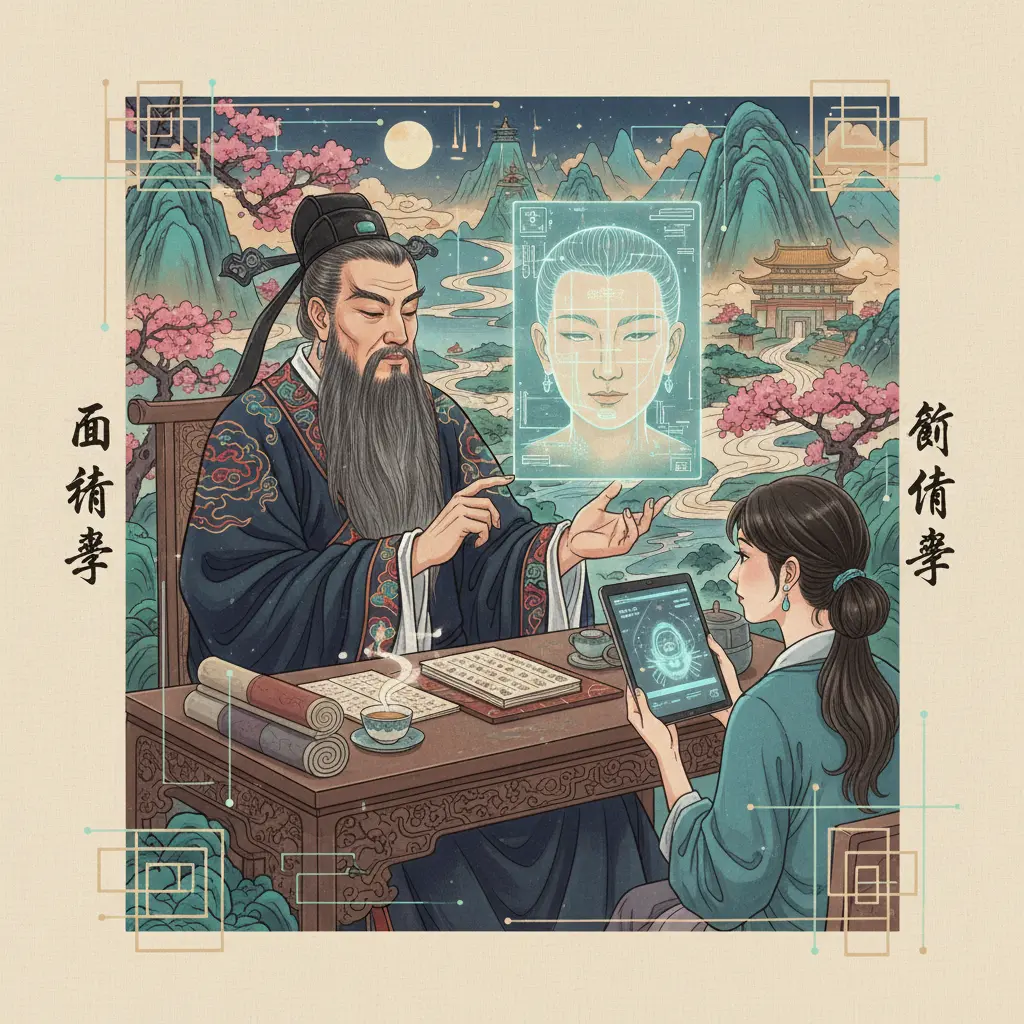 面相學 - 算命師