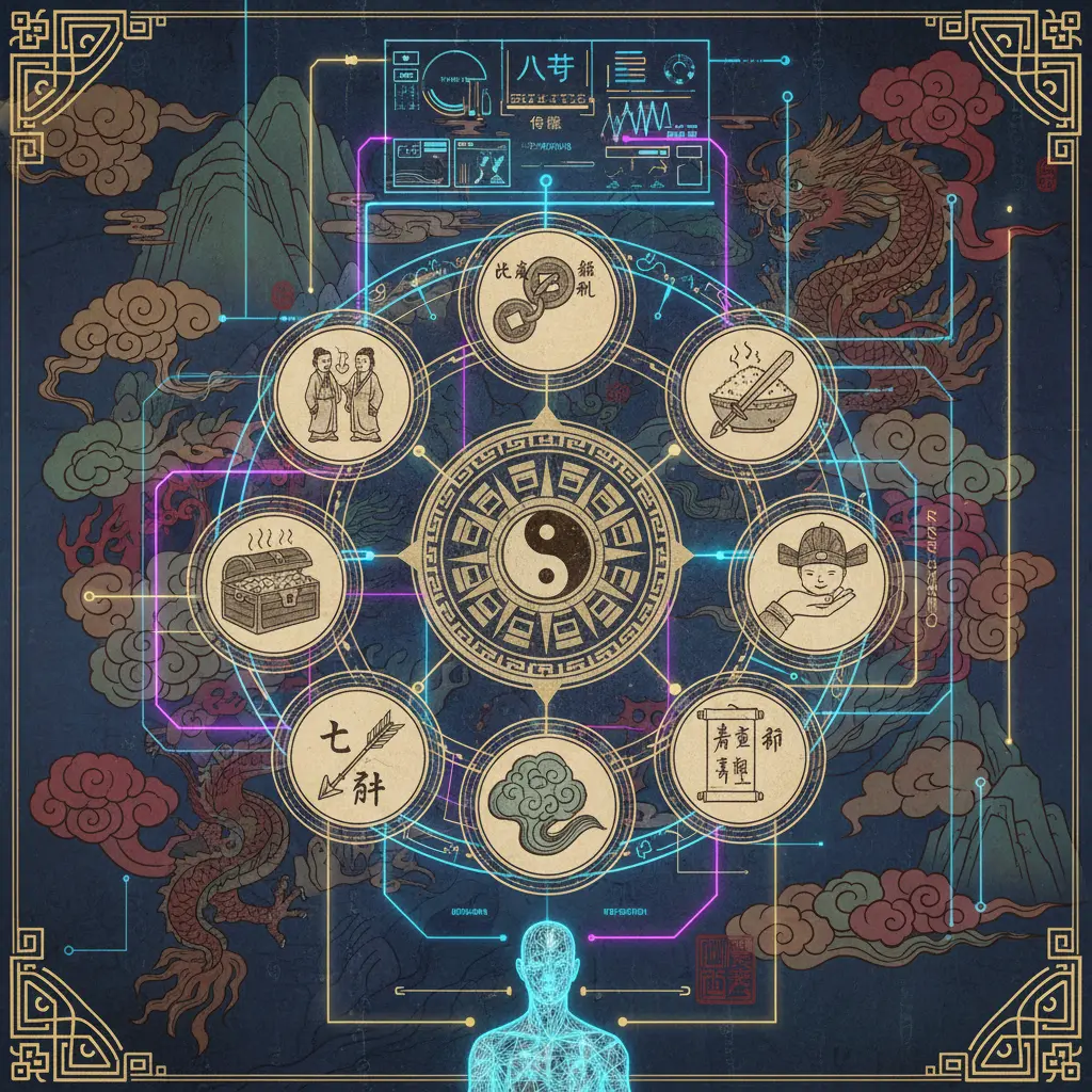 八字分析 - 十神