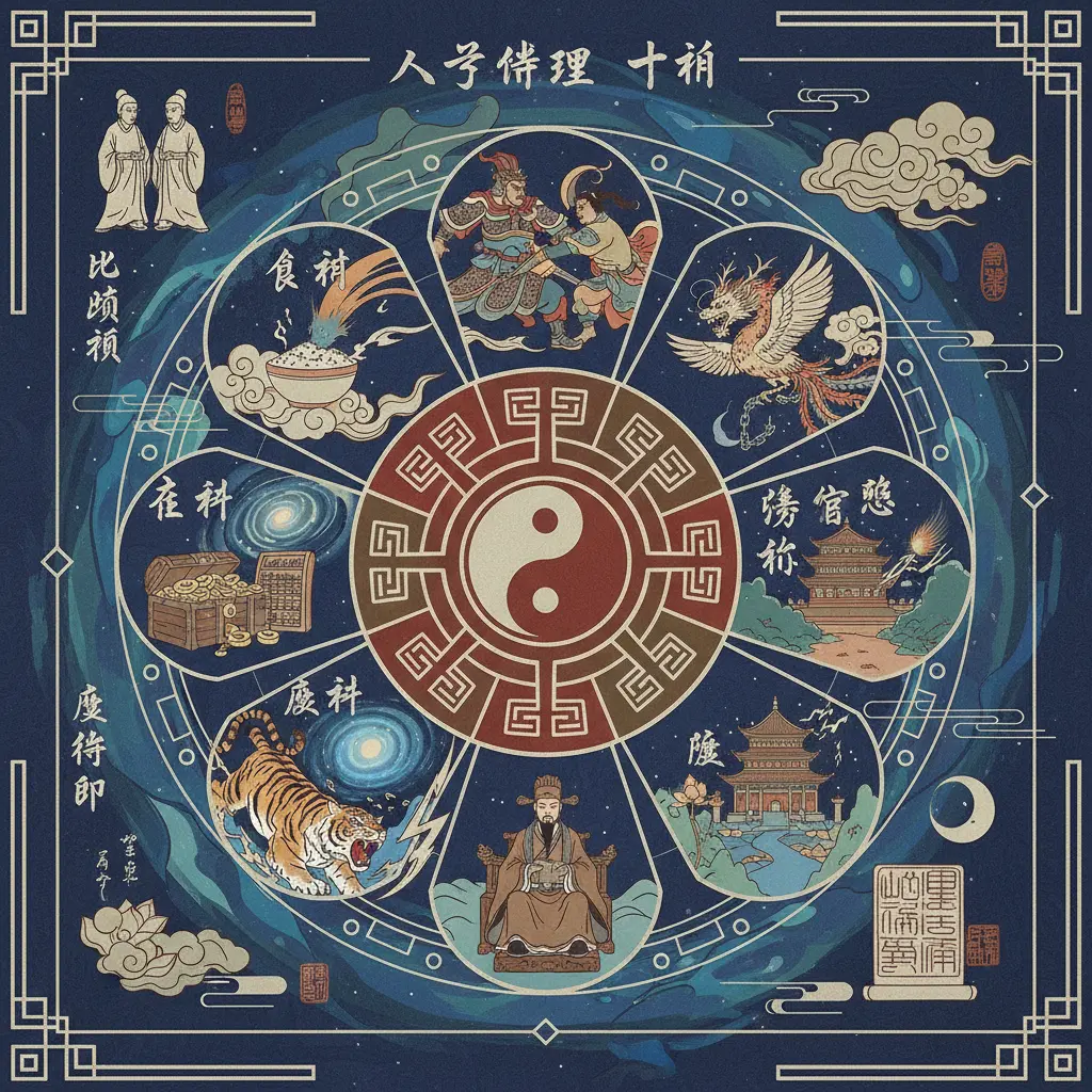 八字命理 - 十神