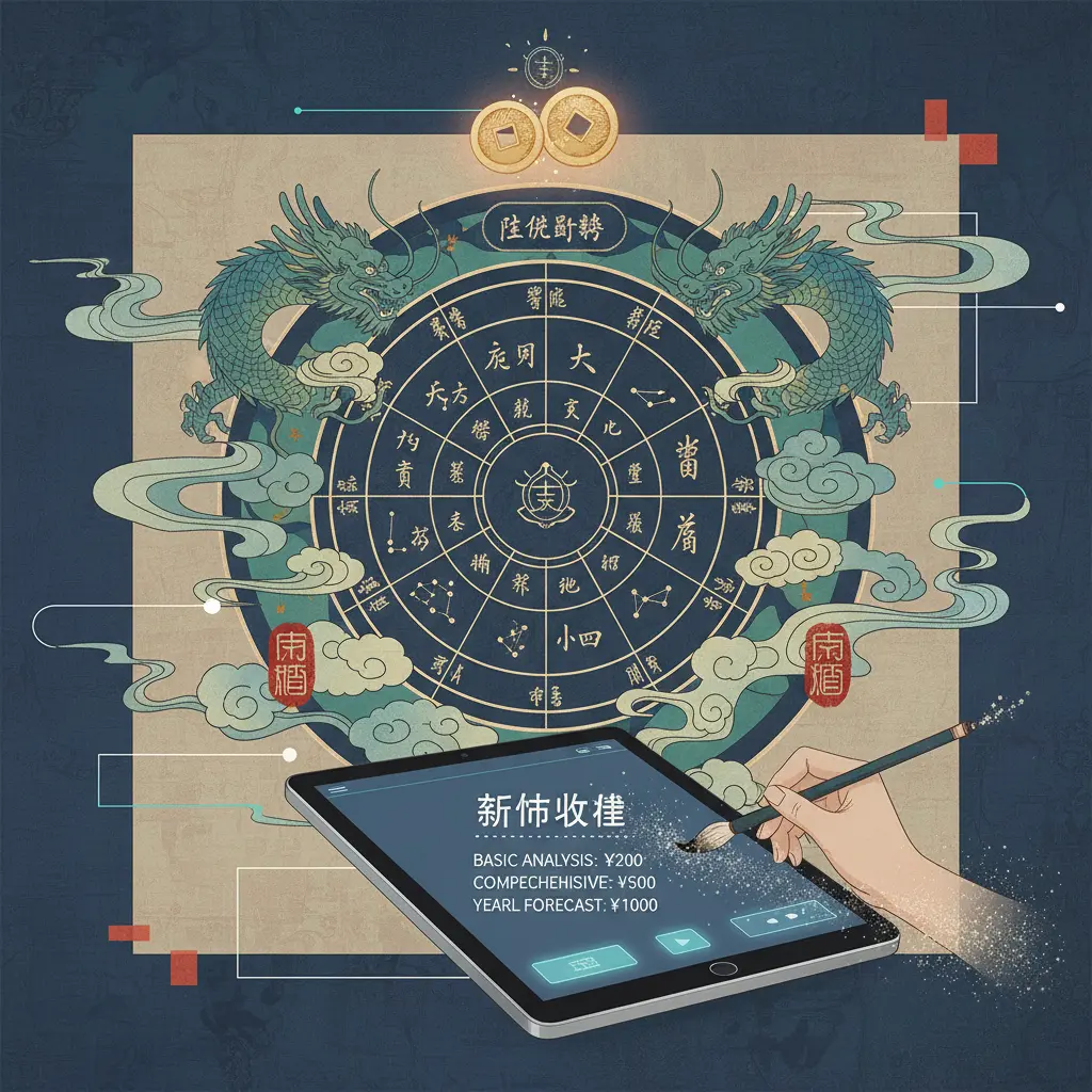 算命收費 - 紫微鬥數
