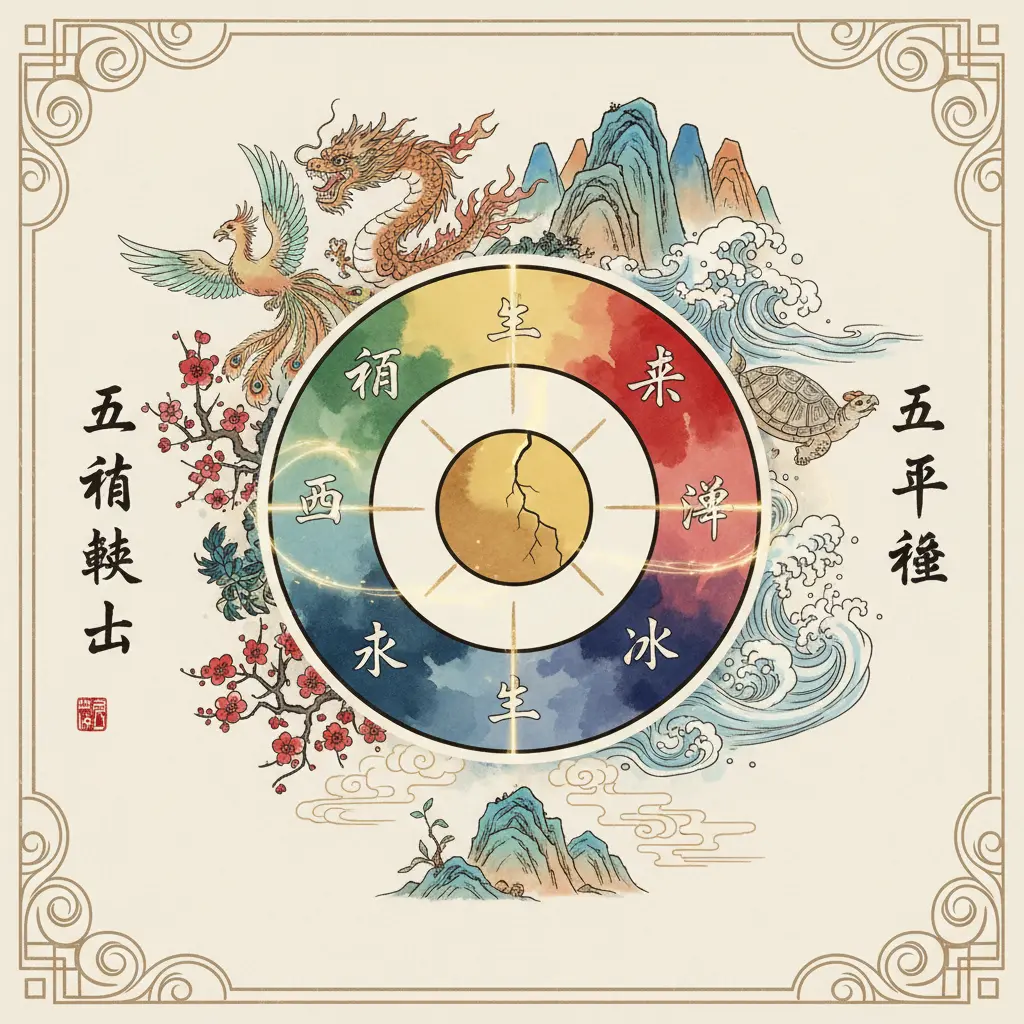 五行平衡 - 五行缺土