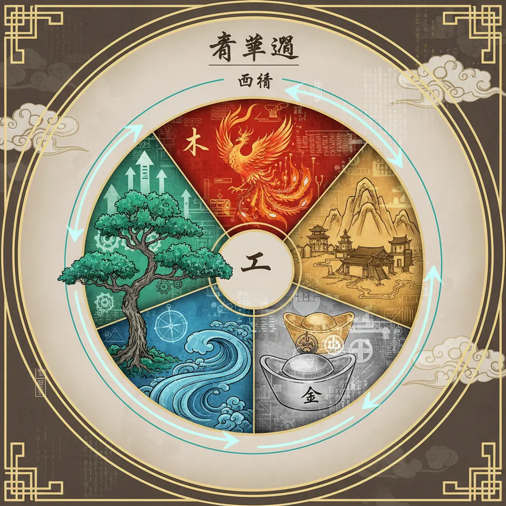 事業運 - 五行