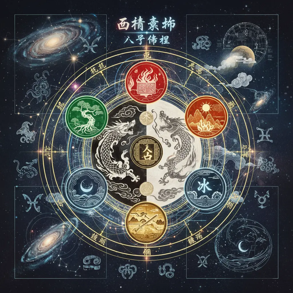 八字命理 - 五行結構