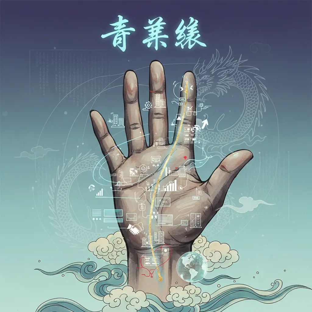 手相學 - 事業線