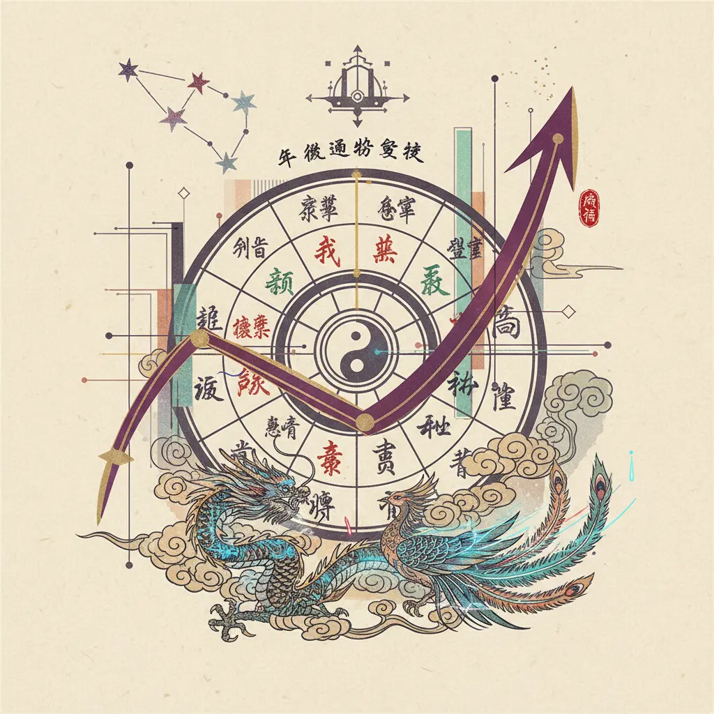 流年運程 - 紫微運勢曲線