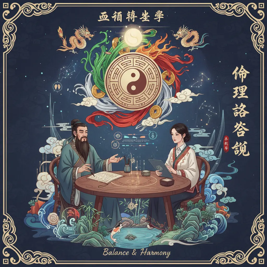命理諮詢 - 五行養生學