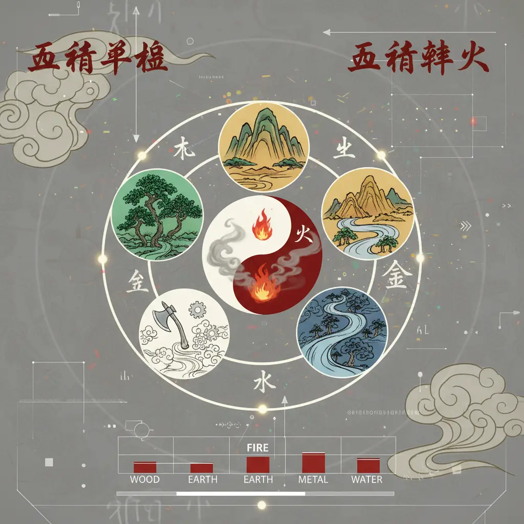 五行平衡 - 五行缺火